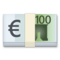 Euro Banknote emoji on LG
